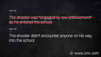 Timeline: New details about the Uvalde school massacre keep contradicting what authorities have said - CNN