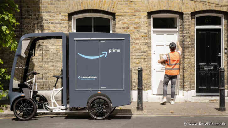 Amazon switching to e-bikes for London deliveries
