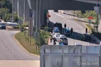 Montgomery County police chase ends in Fairfax Co. crash - WTOP