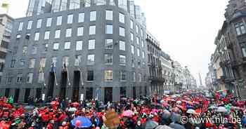 Fake news over België: Chinese staatskrant verkoopt vakbondsbetoging in Brussel als protest tegen NAVO - Het Laatste Nieuws