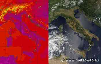 Meteo, le temperature massime di oggi: +41°C a Enna e Orvieto - MeteoWeb