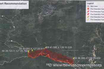 New wildfire north of Fort Nelson - Dawson Creek Mirror