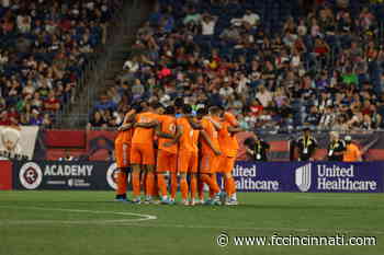 RECAP | FC Cincinnati equalize twice, draw 2-2 with New England Revolution - FC Cincinnati