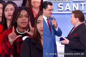 Jovem de Cotia viraliza após fazer “L” de Lula no Programa do Silvio Santos - Visão Oeste