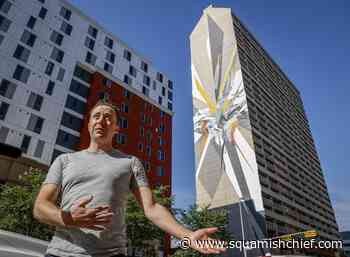 Graffiti artist completes world's tallest mural in downtown Calgary - Squamish Chief