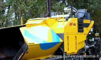 Nuovo asfalto in via Leonardo Da Vinci - Qui News Valdicornia