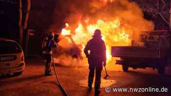 Nach Brand zweier Autos: Polizei ermittelt wegen Brandstiftung im Warfenweg in Norden - Nordwest-Zeitung