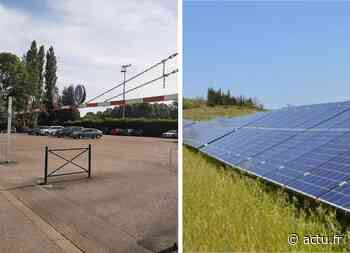 Panneaux photovoltaïques à Grandvilliers : un projet sur le parking devant la piscine Océane - actu.fr