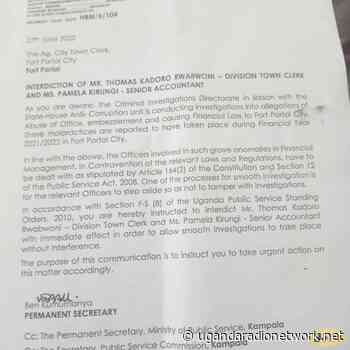 PS Directs Interdiction of Fort Portal North Division Clerk :: Uganda Radionetwork - Uganda Radio Network