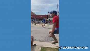WATCH:  Gunfire sends spectators fleeing at 4th of July parade