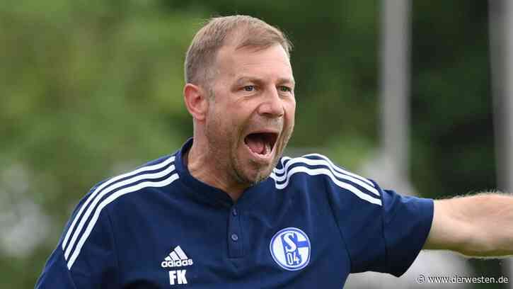 FC Schalke 04: Frank Kramer platzt plötzlich der Kragen - DER WESTEN