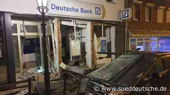 Banken - Düsseldorf - Sprengattacken auf Geldautomaten mehr als verdoppelt - Wirtschaft - Süddeutsche Zeitung - SZ.de