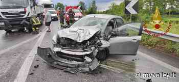 Scontro con un mezzo pesante a Seriate - MyValley.it notizie! - MyValley.it