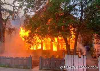 Saskatoon Fire Department regards morning porch fire as suspicious