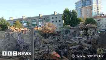 Ukraine blamed by Russia for deadly blast in border city of Belgorod