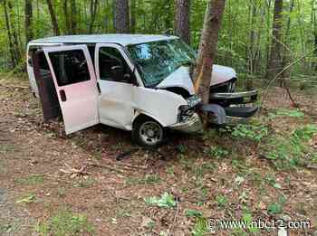 10 teens, 2 adults injured in Cumberland van crash - WWBT