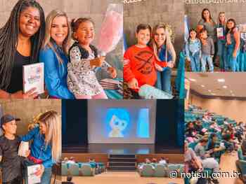 Capivari de Baixo: Cine Azul leva crianças com Autismo ao cinema no Parque Ambiental - Notisul