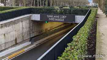 Tunnel Annie Cordy fermé dans les 2 sens suite à un incendie - RTBF