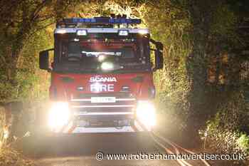 Scary moments as brazier fire spreads to shed in Bolton-on-Dearne - Rotherham Advertiser
