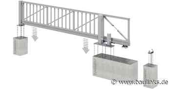 Einbaufertige Schiebetore von Supeero