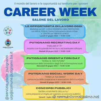 Putignano - Torna il "Career Week", salone del lavoro e delle opportunità - Putignano Informatissimo