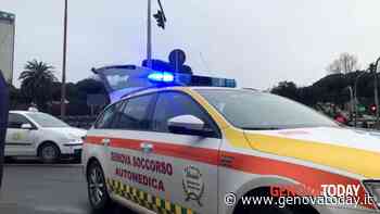 Incidente a Sestri, grave motociclista - GenovaToday