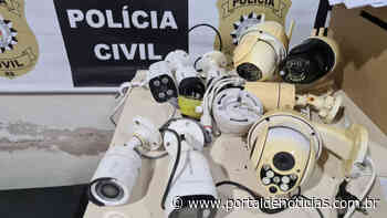 Polícia de Charqueadas recupera câmaras de segurança furtadas - Portal de Notícias