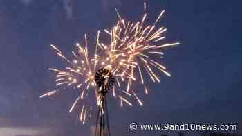 Sights and Sounds: Michigan Pyrotechnic Arts Guild's Fireworks Display in Clare - 9 & 10 News - 9&10 News