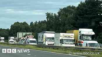 Fuel protests: Arrests for slow driving during motorway delays
