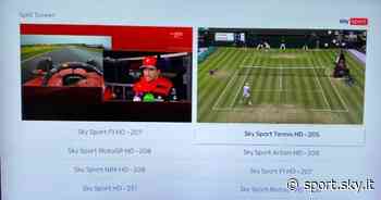 Sinner-Alcaraz o la Formula 1 a Silverstone? Con Sky Q li vedi entrambi contemporaneamente - Sky Sport