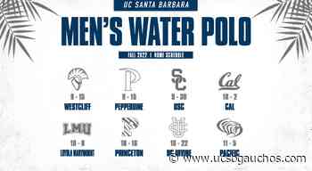 UCSB Men's Water Polo Announces 2022 Schedule - UC Santa Barbara - UC Santa Barbara