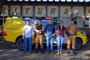 Faxinal recebe viatura para Patrulha Rural - Tribuna do Norte Apucarana - Tribuna do Norte