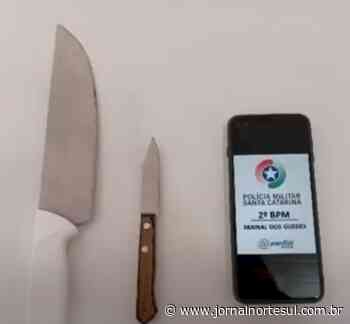 Criança de 9 anos leva faca para a escola, em Faxinal dos Guedes - Jornal Norte Sul