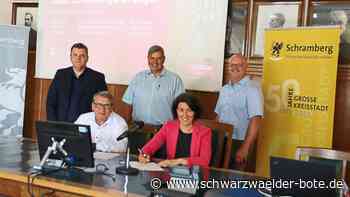 Einsatz für Leerrohre - Schramberg und Telekom schließen Kooperationsvertrag ab - Schwarzwälder Bote