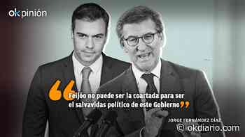 El papel de la oposición no es mantener a Sánchez en el poder - Okdiario
