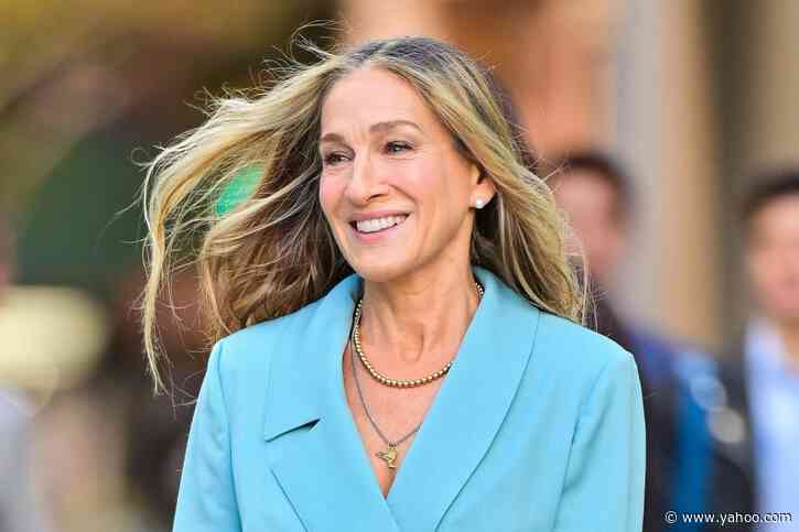 Sarah Jessica Parker Shared Some Thoughts On Aging and Her Much-Talked-About Gray Hair - Yahoo! Voices