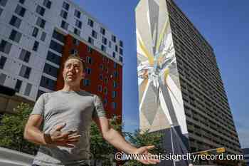 Graffiti artist completes world's tallest mural in downtown Calgary – Mission City Record - Mission City Record