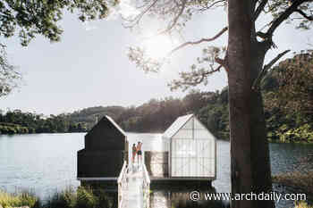 Floating Sauna Derby / Licht Architecture - ArchDaily
