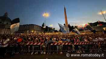 Maglie Lazio 2022-2023: la festa a piazza del Popolo [LE FOTO]
