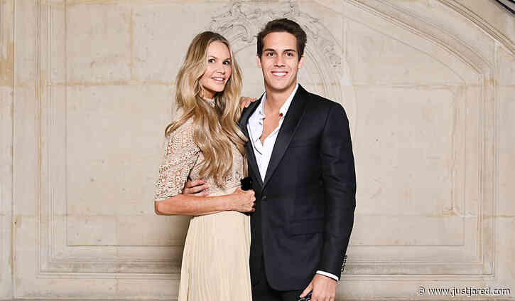 Elle Macpherson Brings Son Flynn Busson, 24, to Dior Fashion Show in Paris (Photos)