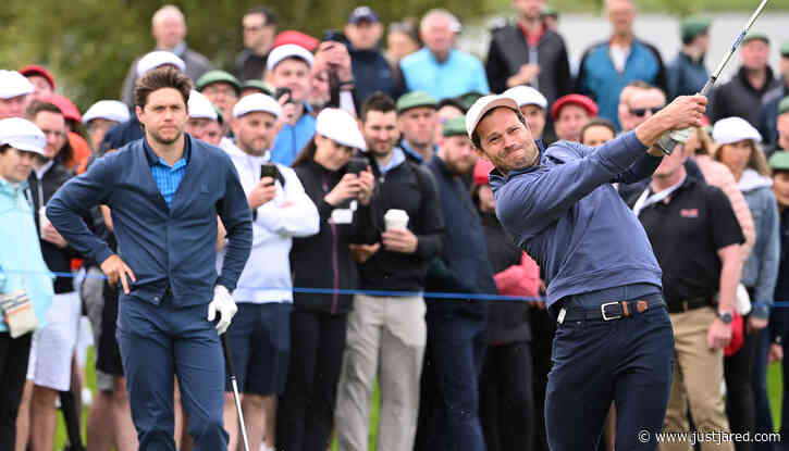 Longtime Pals Jamie Dornan & Niall Horan Play In Another Golf Tournament Together (Photos)