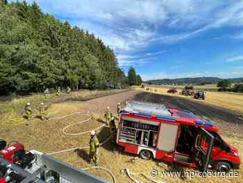 Feuerwehreinsatz - Flächenbrand im Kronacher Landkreis - Neue Presse Coburg