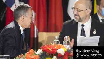 LIVE - Ukraine-Konferenz in Lugano: Cassis sieht «grosse Verantwortung, den Menschen Hoffnung zu geben»