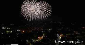 Bentornati fuochi d'artificio: tutta Rieti con il naso all'insù per lo spettacolo di Morsani | FOTO - Rieti Life