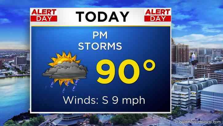 Maryland Weather: Storm Threat Triggers Alert Day