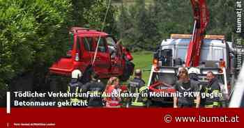 Tödlicher Verkehrsunfall: Autolenker in Molln mit PKW gegen Betonmauer gekracht | laumat|at - laumat|at