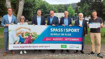 »Bewegt im Kleb« - Zumba, Line Dance und Yoga im Nagolder Stadtpark - Schwarzwälder Bote