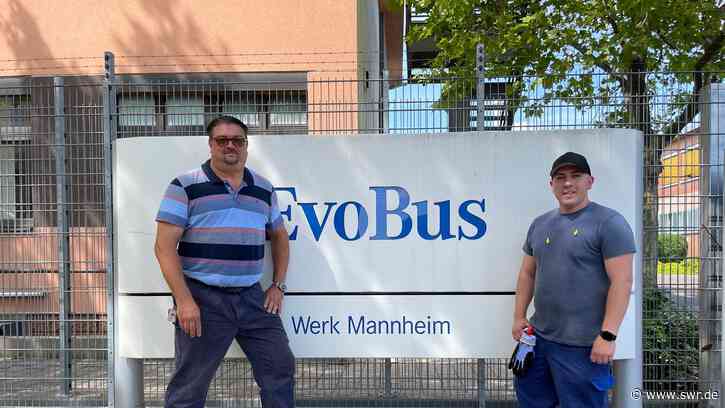Evobus-Mitarbeiter in Mannheim wollen kämpfen um Arbeitsplätze - SWR Aktuell
