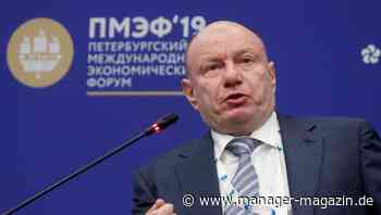 Oligarchen: Wladimir Potanin will Nornickel mit Rohstoff-Riese Rusal fusionieren