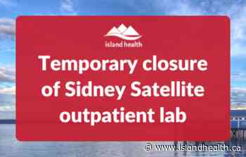 Temporary closure of Sidney Satellite outpatient lab - Island Health